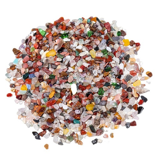 East China Sea natural crystal gravel energy stone demagnetized crystal for Buddha ornaments fish tank flower pot decorative stones 1kg/pack