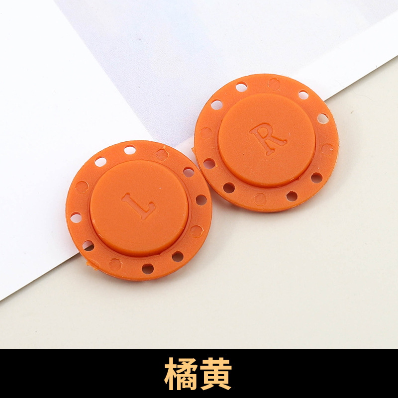 Color de nylon hebilla oculta hebilla magnética hebilla de succión magnética Madre y niño hebilla imán botón Botón abrigo hembra hebilla magnética invisible