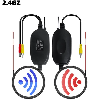 Av Wireless Transmitter Receiver Reversing Parking Camera 2.4g Wireless Transmitter Receiver Car Display