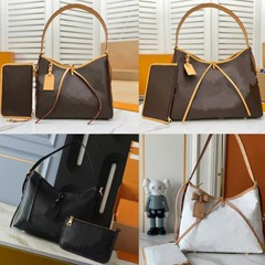 AMCWL&LV ビッグブランド ロバ クラシック オールドフラワー キャリーオール アンダーアーム ショッピングバッグ マザー シングルショルダー クロスボディ トートバッグ