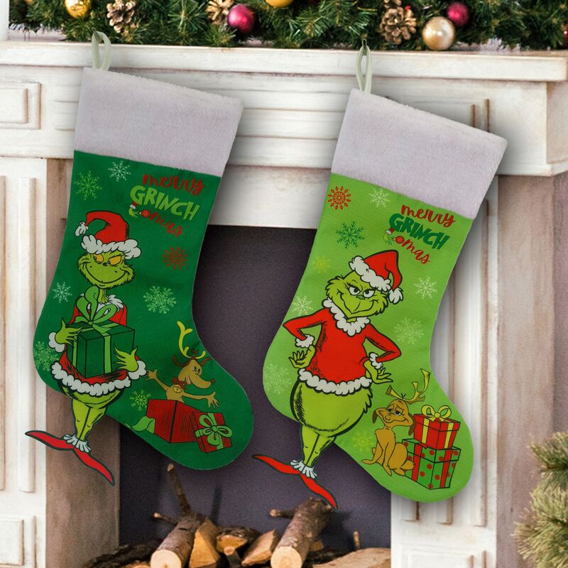 Christmas Grinch Christmas Stocking Green Furry Monster Christmas Gift Christmas Tree Skirt Chair Cover Wine Bottle Cover Christmas Tree Decoration Christmas Grinch Christmas Stocking Green Furry Monster Christmas Gift Christmas Tree Skirt Chair Cover Wine Bottle Cover Christmas Tree Decoration