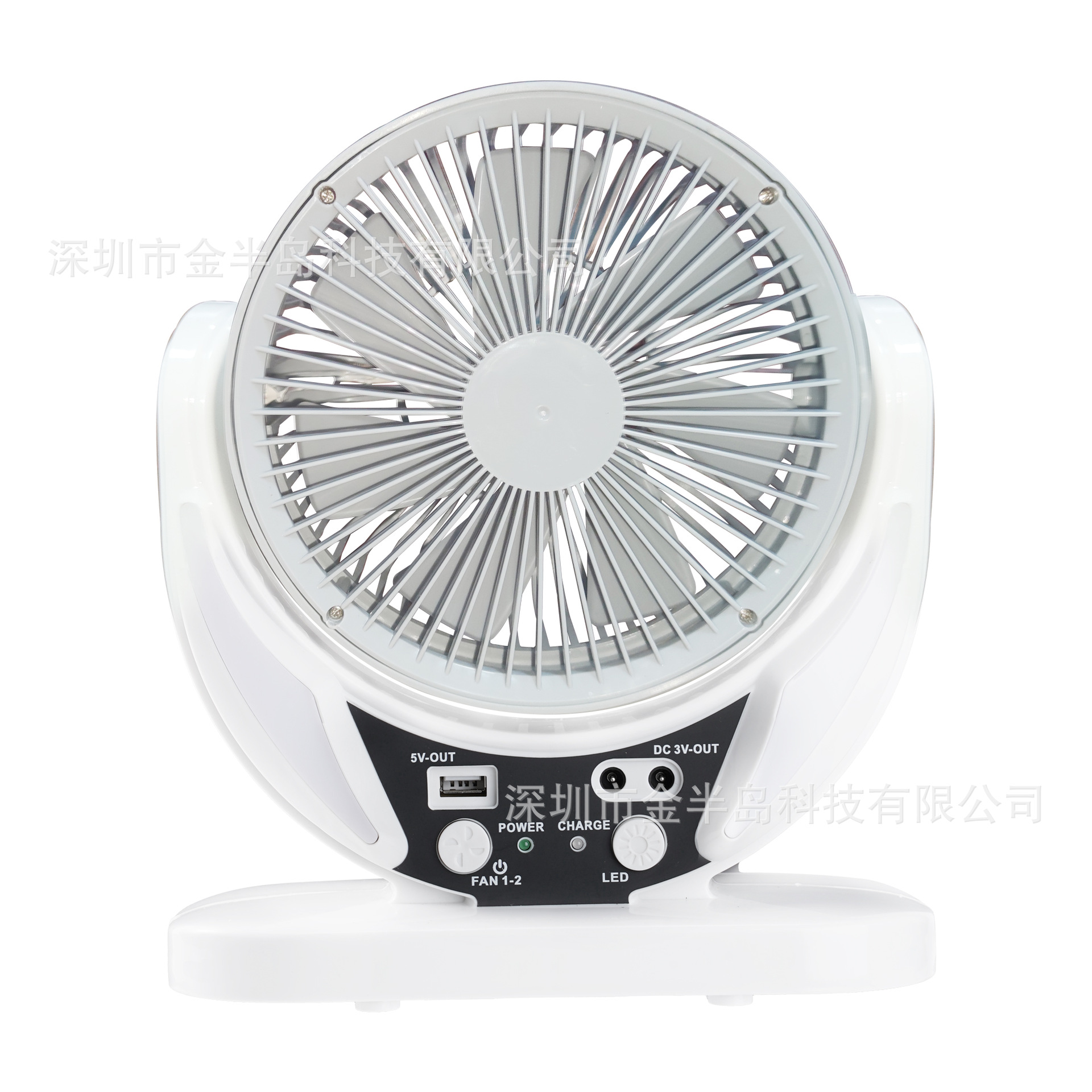 Ventilador de carga solar Ventilador solar para exteriores Ventilador de carga doméstico portátil del sudeste asiático Juego de 6 pulgadas