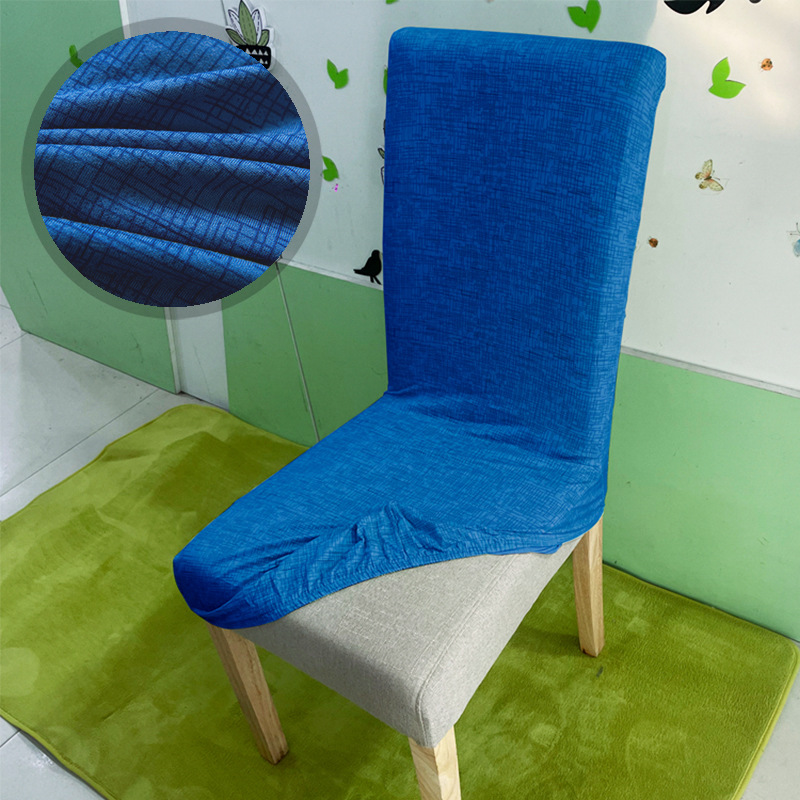Cubierta de la silla elástica cubierta de la silla integrada familiar cubierta de la silla de comedor moderna simple cubierta de los palillos de Navidad
