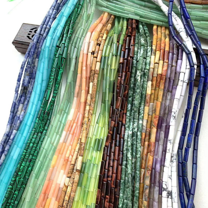 Factory direct natural agate beads retro hair hairpin headdress handmade diy jewelry accessories wholesale materials
