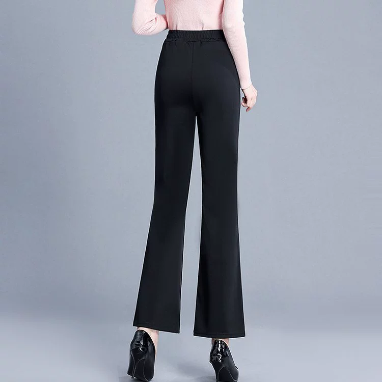 Fashionable trousers for mother, fitted