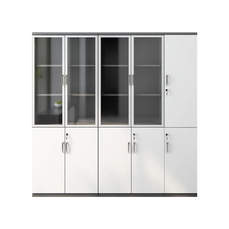 Archivador de madera para oficina con envío gratis del fabricante, gabinete de almacenamiento de información, estantería con partición y cerradura.