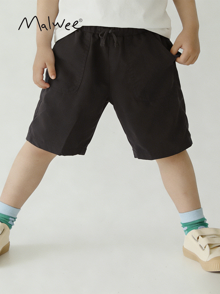 Cross-border mlwee sweater para niños, ropa de verano, nuevos niños europeos y estadounidenses, niños guapos, pantalones elásticos para niños