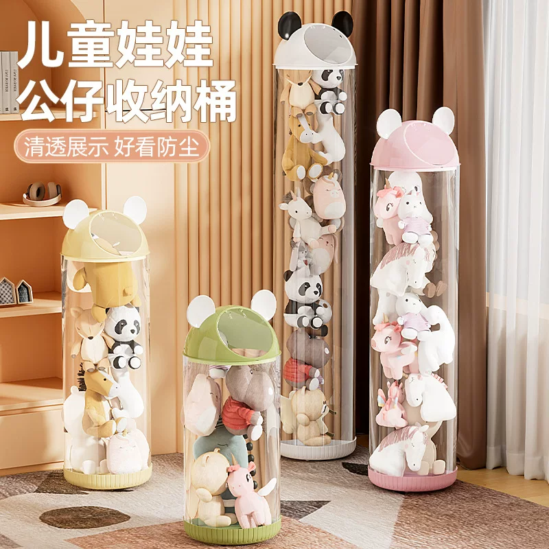 Doll, storage system, plush toy