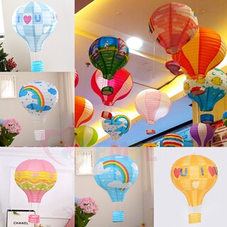 DIY Hot Air Balloon Paper Lanterns Children's Day Kindergarten Classroom Decoration Corridor Ceiling Birthday Party Decorations