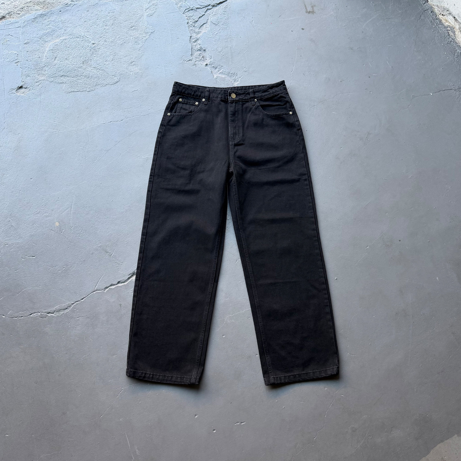 Vaqueros rectos para hombre derschutze chrome con bordados_voghion.com