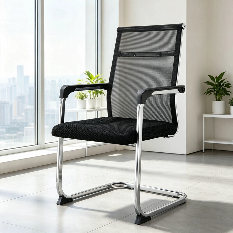 Arched office chair, comfortable for long-term sitting, computer chair, home-use mahjong chair, ergonomic breathable meeting chair