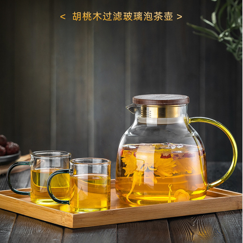 玻璃壶蒸茶煮茶器耐高温电陶炉烧水壶单泡茶壶家用大容量茶具套装