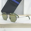 Silver green frame green