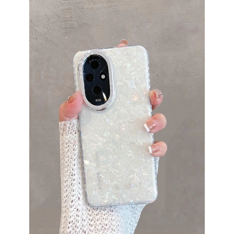 Suitable for Huawei Honor 200 Mobile Phone Case 200Pro Transparent Eli One An00 New P200Por Popular Ins Female