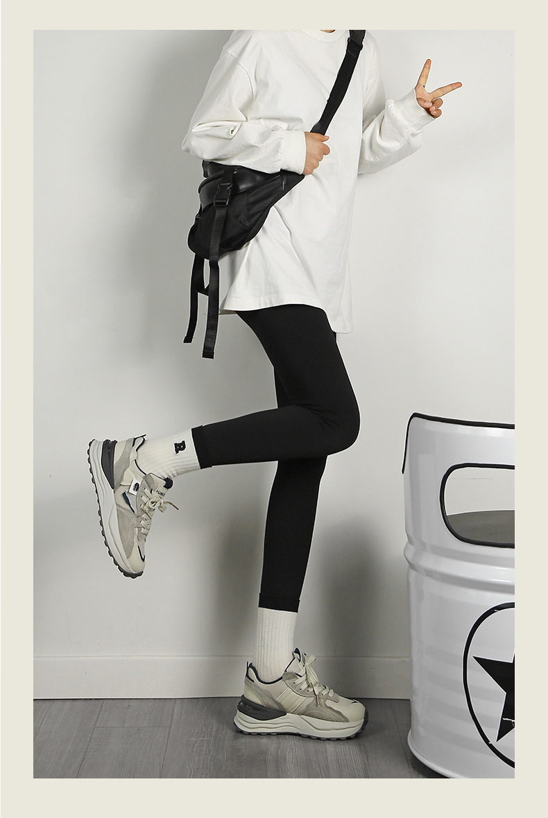 Women's Thick-soled Sneakers 2023 New Autumn Casual Dad High-end Gray Niche Retro Forrest Gump Women's Shoes_vogvips.com