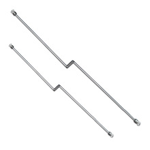 海钓天平支架不锈钢双面天平串钩支架DIY船钓钓组垂钓渔具配件