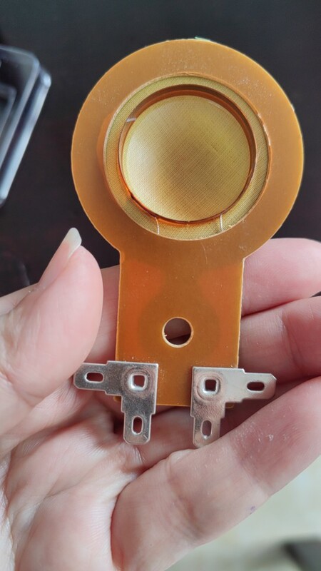 25-Core Long Horn Resin Film Universal 25.4 25.5mm Tweeter Voice Coil Outdoor Horn Ultra-High Pitch Sound Film