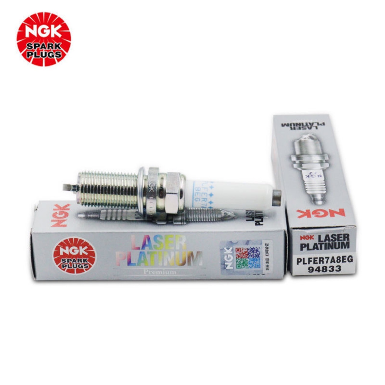 Original NGK double platinum spark plug PLFER7A8EG 94833 is suitable for Audi Tanyue Xuanyi Teana nozzle