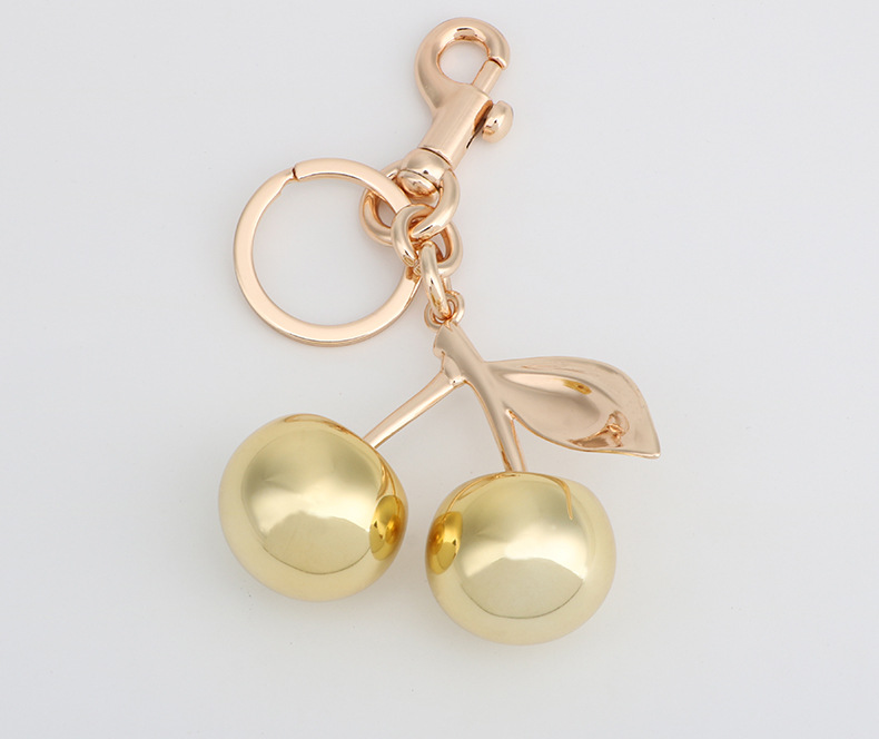 54g Weight Bag Charms Bag Accessories Type 1 Piece Quantity Holiday, Banquet, Daily Occasion Zinc alloy Material Cherry Pattern Casual, Elegant, Lady Style 1 Piece Zinc Alloy Cherry Bag Charms 6