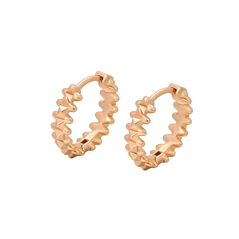 Xuping clavos aretes geométricos irregulares aretes de cobre aleación de nicho transfronterizo de diseño de aretes al por mayor personalizados