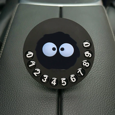 Car Moving Phone Number: Nömrəli dayanma kartı - cute-cartoon-030-parking-sign