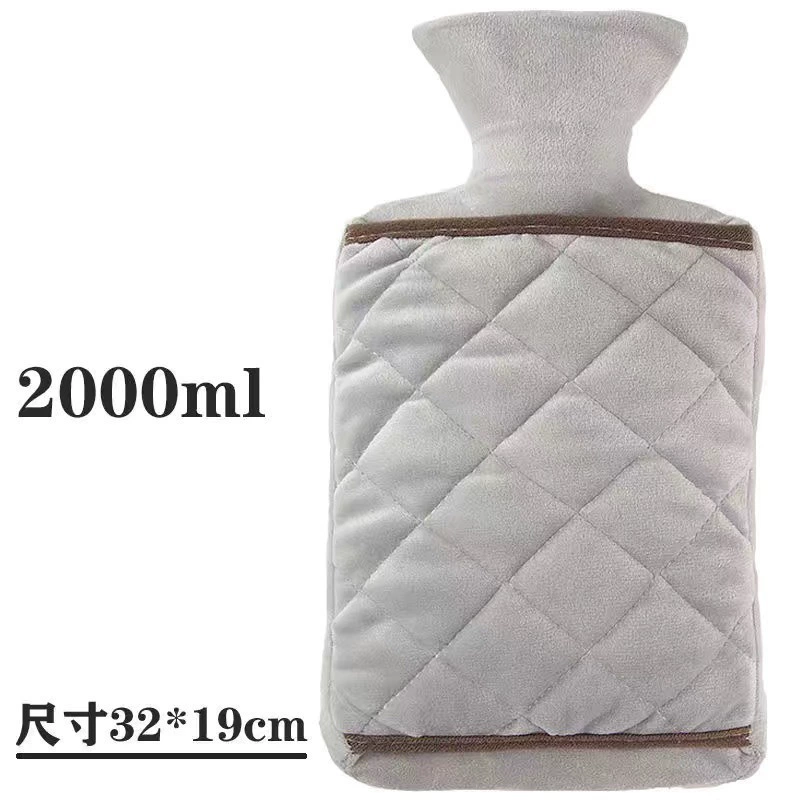 Plush keep warm water container, capacious hand warmer PVC