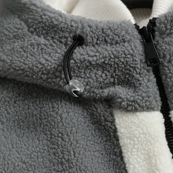 Lamb Wool Jacket Men's Jacket Loose Winter Coat Men's Trend Cotton Clothes Men's Teenagers With Cotton And Thicker_voghion.com