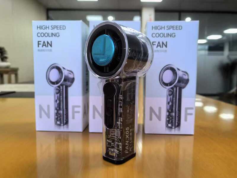 X05户外新款便携涡轮小型电扇迷你半导体制冷冷风长续航 手持风扇|undefined