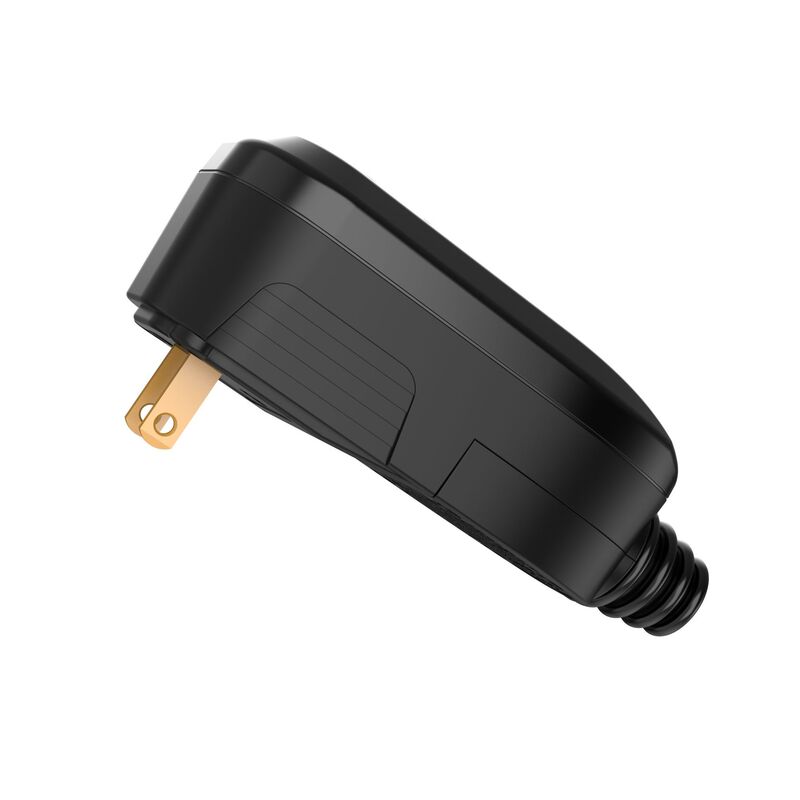 U.S. gauge leakage protection two-pin plug GFCI supporting 15A equipment wholesale wiring two-core American plug