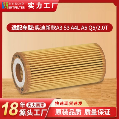 Original Quality 06L115562A Third-Generation Ea888 Oil Filter, Special Filter for Audi and Volkswagen (Oil filter)