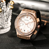 Trend fashionable waterproof street quartz universal dial, watch, 2023, European style, wholesale