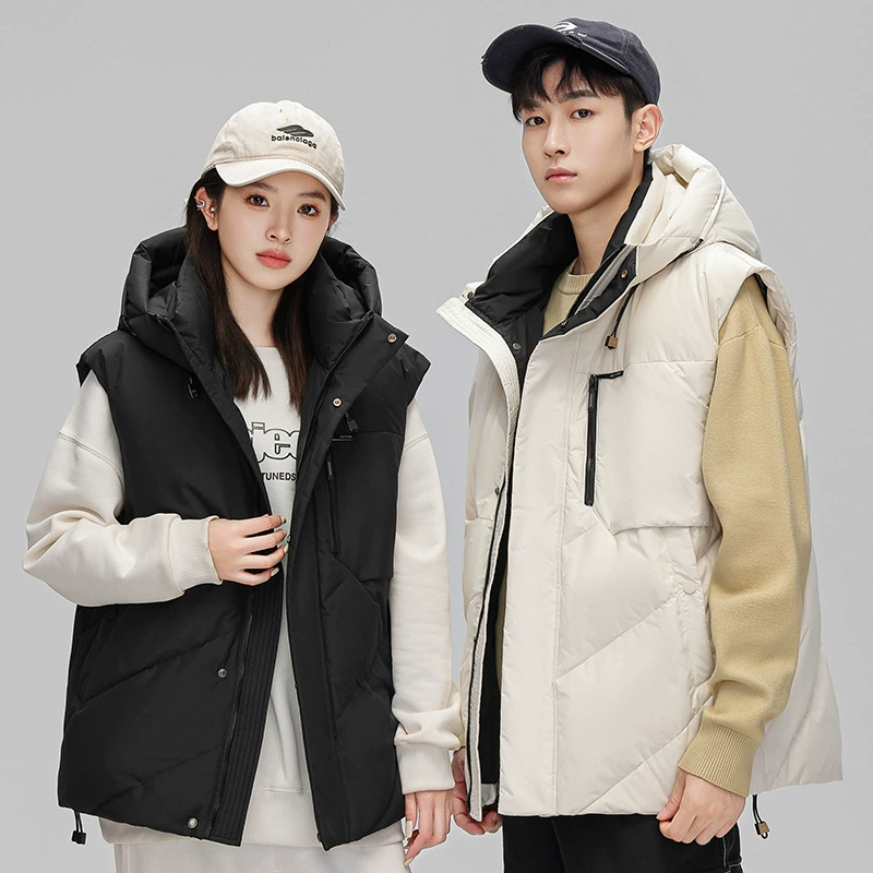 Winter men's down jacket for beloved for elementary school students, increased thickness