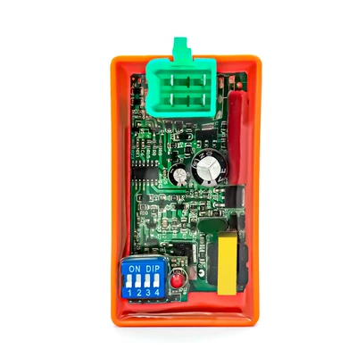 Suitable for C110/Lf110 Dc 4-Pin Dial Code Modified Racing 4000-12000Rpm Motorcycle Igniter (Alovlandırıcı (Vozduşka/İqniter)) - c110lf110-orange-dcdc