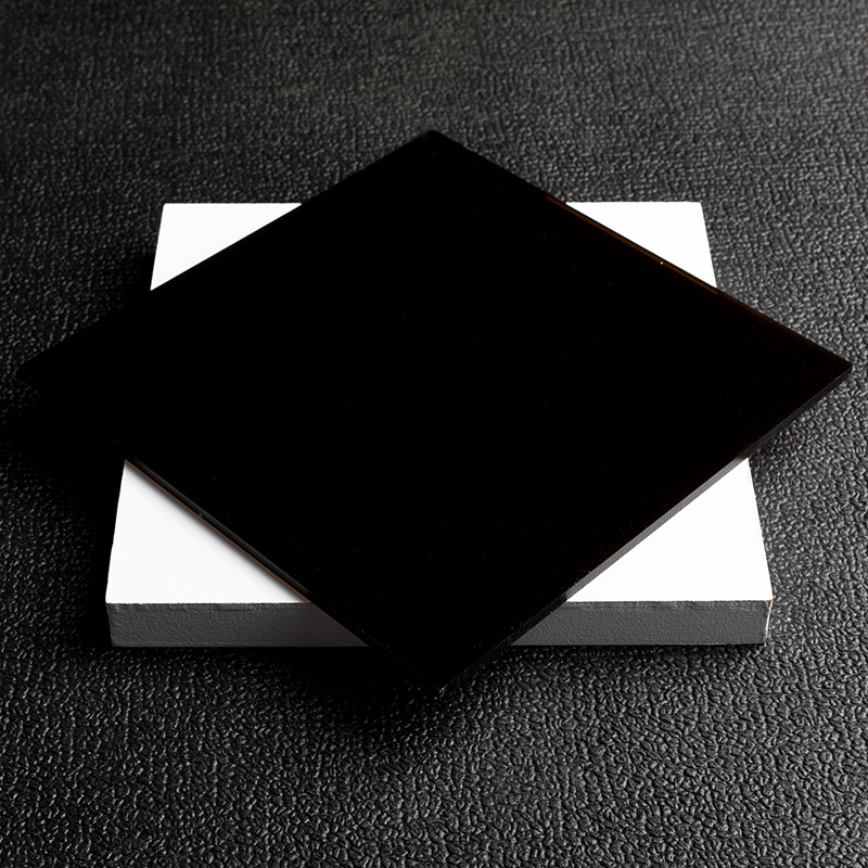 黑色亚克力板有机玻璃按图加工切割乳白色瓷白各种激光折弯