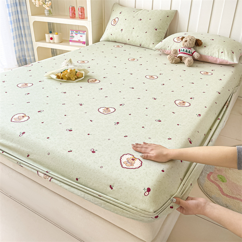 2025 nueva sábana de algodón pieza individual 100 funda de cama impresa de algodón dormitorio para niños 2025 nueva temporada universal 2