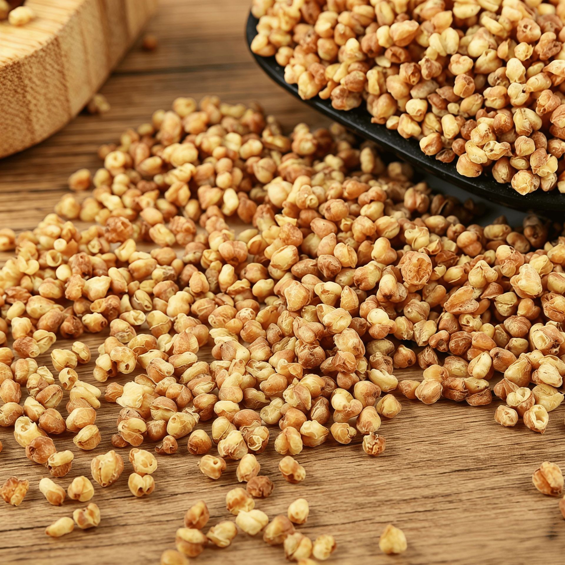 Tartary Buckwheat Tea Ku Qiao Cha Whole Plant Loose Grain 500g Bulk for Hot Pot and Hotel Use preparation