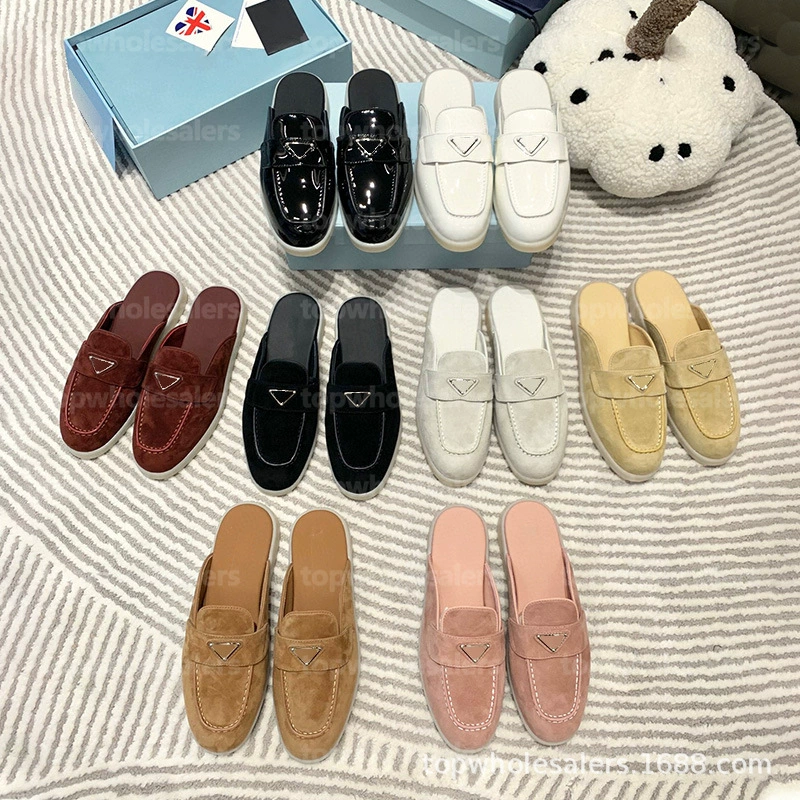 Спотовая трансграничная треугольная стандартная кожаная круглая голова в британском стиле повседневная обувь на плоском каблуке Le Fu легкая нескользкая и удобная женская одиночная обувь