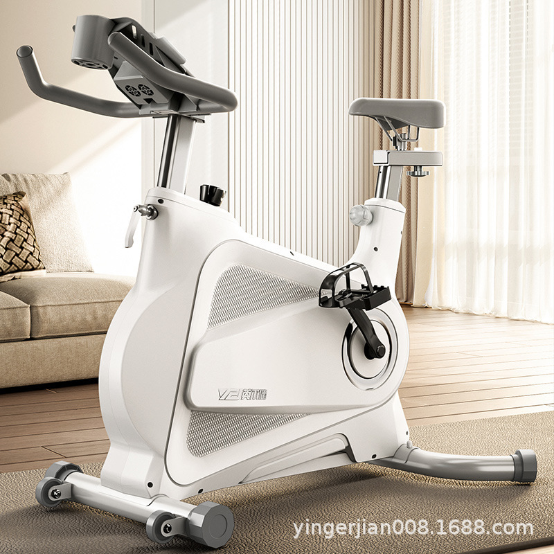 Magnetic Control Intelligent Spinning Bicycle Home Indoor Exercise Bike Gym Equipment Weight Loss Ultra-quiet Sports Bike Magnetic Control Intelligent Spinning Bicycle Home Indoor Exercise Bike Gym Equipment Weight Loss Ultra-quiet Sports Bike
