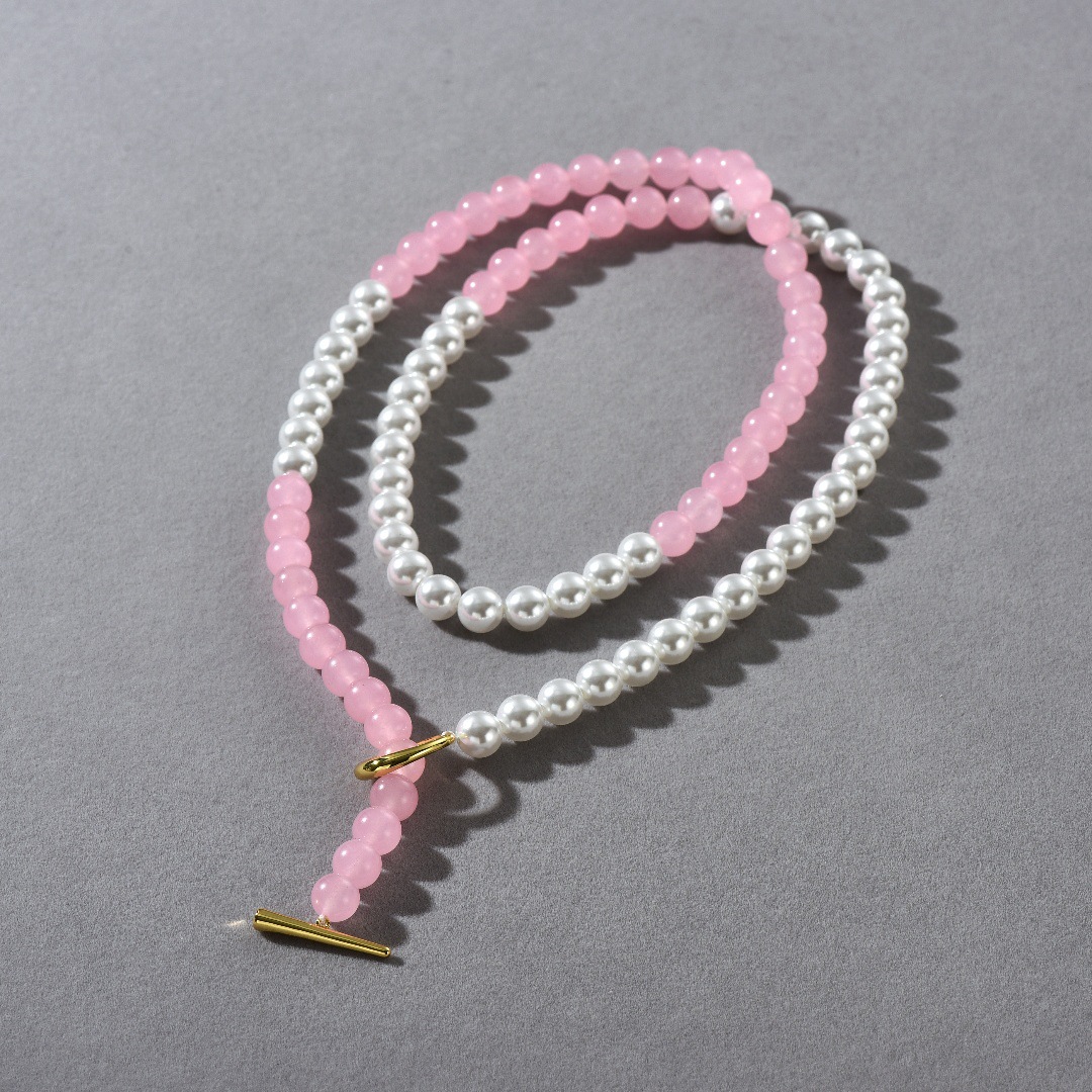 Fashionable elegant crystal pearl
