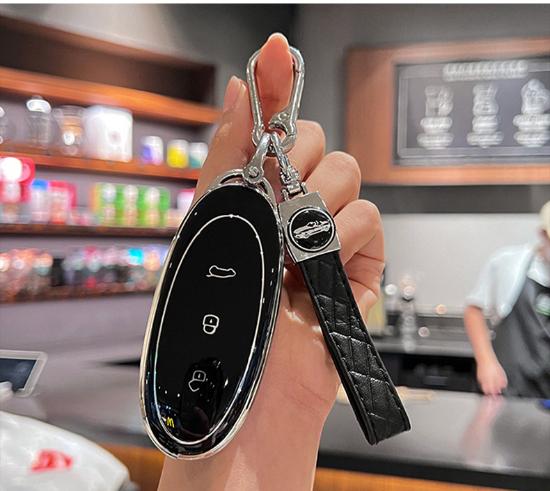 Applicable to 24 Dongfeng Nano 01 Key Bag Nano 01 New Energy Car Remote Control Protective Shell Buckle Bag Trend