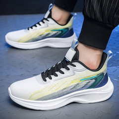 Spring and summer men's large size 50 running sneakers men's foreign trade rebound fitness ultra-light shock-absorbing casual shoes Jinjiang wholesale