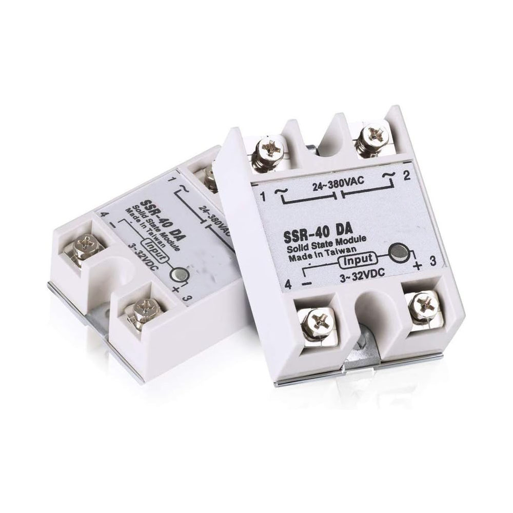 SSR-40DA 固态继电器 3-32V 直流输出 24-380V AC 1个装