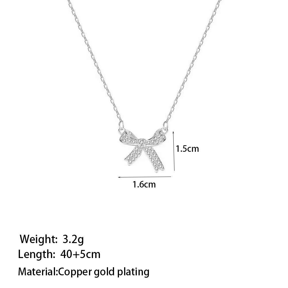 2g Weight PVD Coated Gold Plating Process 18K Real Gold Plated Plating Material Copper Pendant Material Pendant Necklace Classification 304 Stainless Steel Chain Material 1 Piece Quantity Holiday, Daily Occasion 304 Stainless Steel, Copper Material Heart Shape, Flower, Bow Knot Pattern Women's Gender Elegant, Streetwear Style Plating Craft Titanium Steel Copper Plating Heart Shape Flower Bow Knot Pendant Necklace 19