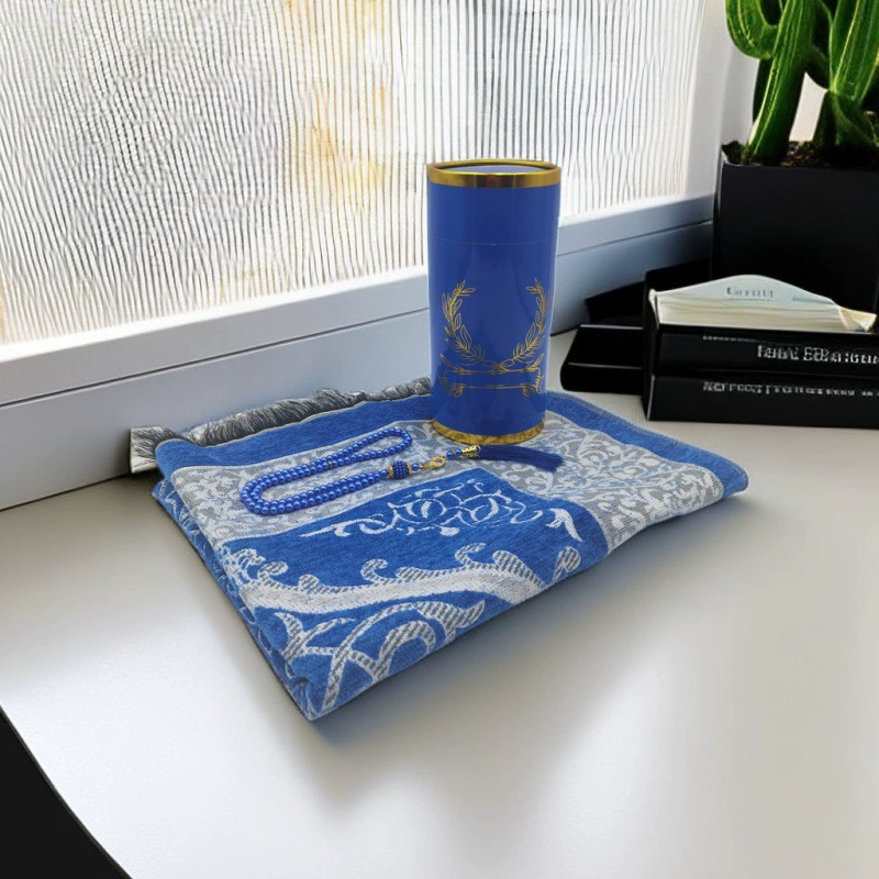 Популярный молитвенный коврик-розарий в подарочной коробке, набор для путешествий, плед для переноски, тасбих