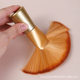 Hair Salon Special Soft Wool Broken Hair Sweeping Hairdressing Tools Cleaning Hair Sweeping Broken Hair Brush Hair Cutting Cleaning Fan-shaped Brush