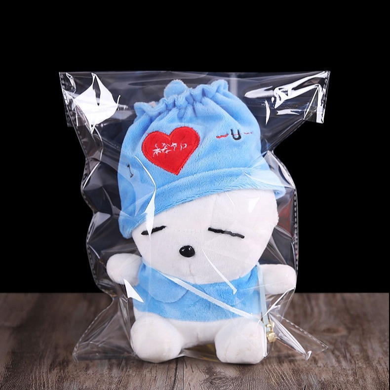 Custom 9-micron OPP bags, plastic packaging with logo printing, self-adhesive labels, and jewelry/clip bags—manufacturer wholesale