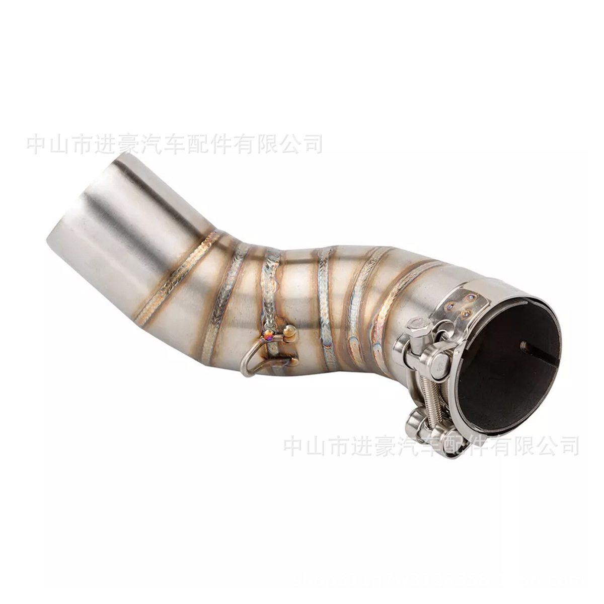 Suitable for Kawasaki Z900 Modified Mid-Section Exhaust Pipe, Stainless Steel Mid-Section, 17-24 Years, Factory Direct Sales