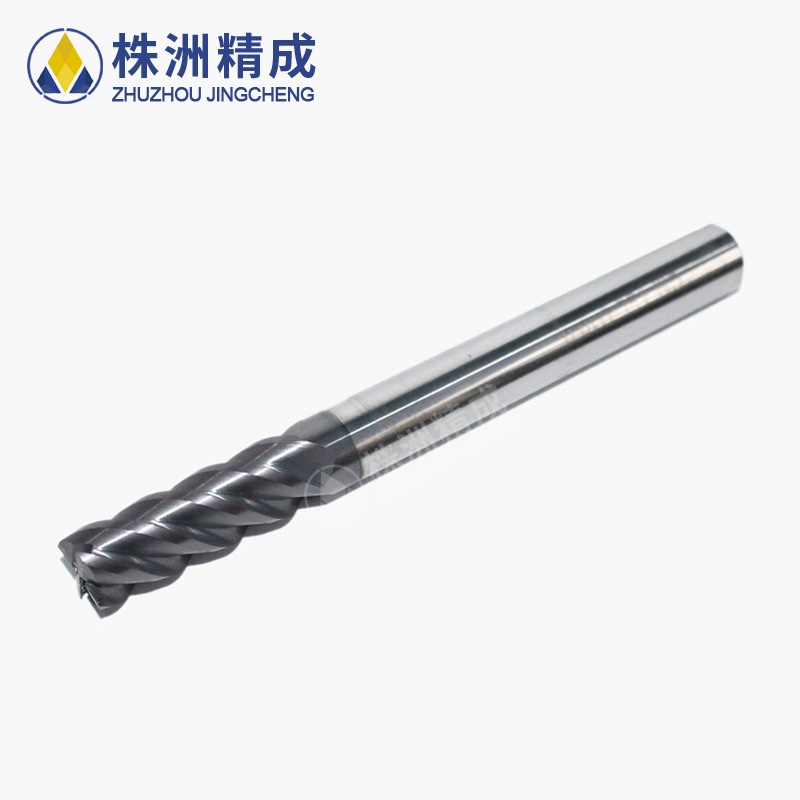 株洲钻石整体硬质合金四刃直柄长刃平头立铣刀GM-4EL-D10.0钨钢刀