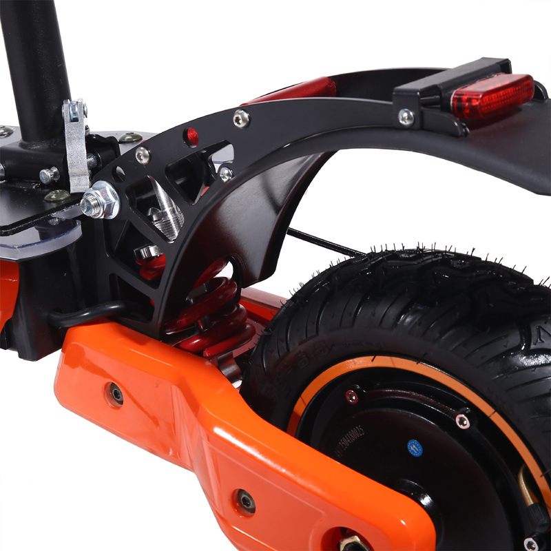 Adult Off-Road Electric Scooter 48V1000W Lithium Battery Foldable Dual-Drive Off-Road Electric Vehicle