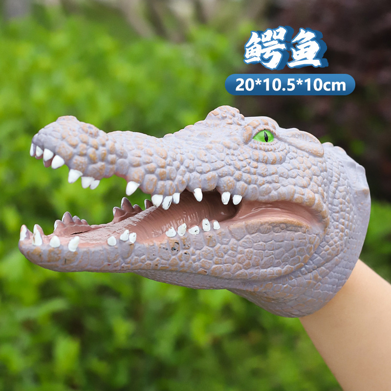 Crocodile hand puppet (available for adults